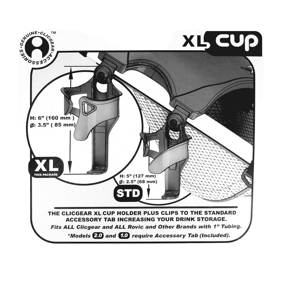 Clicgear Mukiteline XL Plus