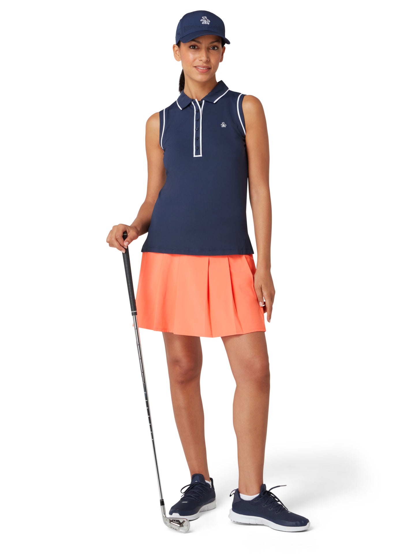 Penguin W Sleeveless Veronica Polo