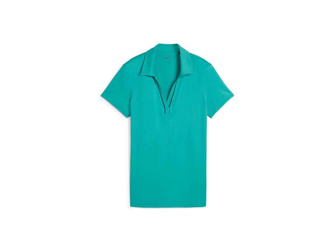 Puma W Cloudspun Piped SS Polo