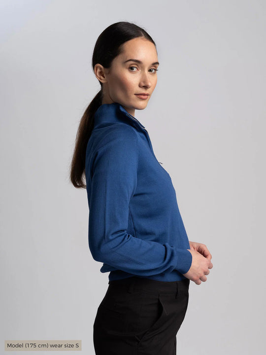 Cross W Greta 1/2 Zip Sweater