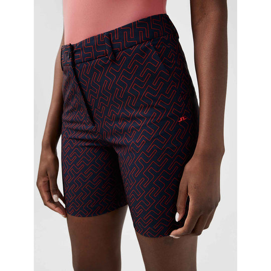 J Lindeberg Gwen Long Printed Golf Short