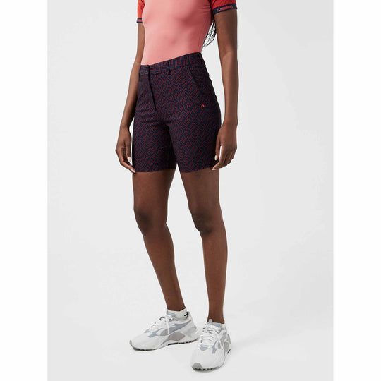 J Lindeberg Gwen Long Printed Golf Short