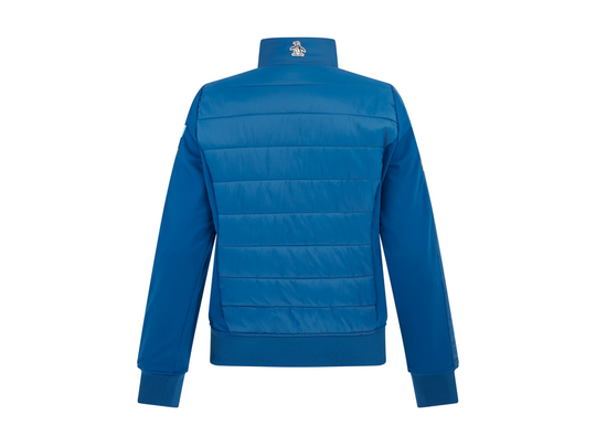 Penguin W Full Zip Mixed Media Puffer