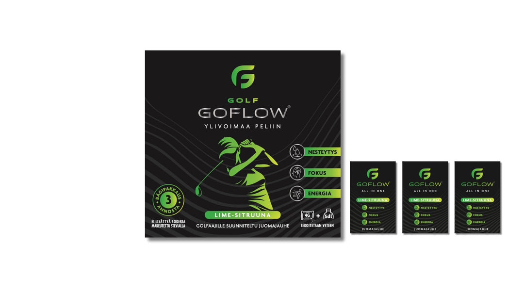 Golf GoFlow Urheilujuomat