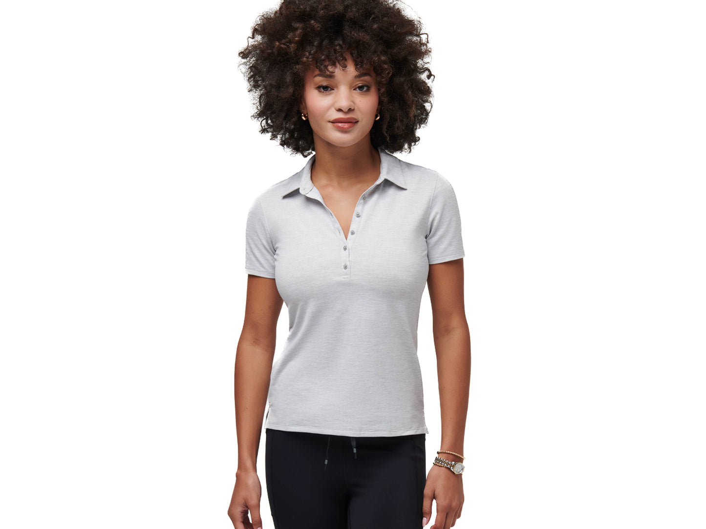 TravisMathew W Featherweight Active SS Polo