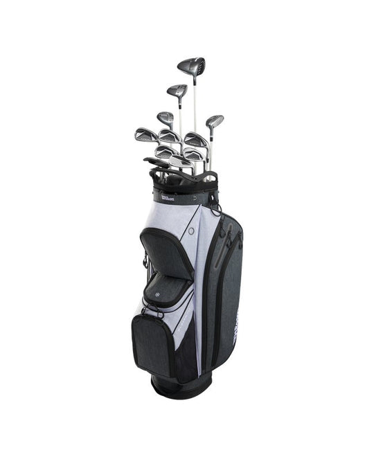 Wilson Staff Women's PlayerFit™ Complete Set Graphite + Kärrybägi
