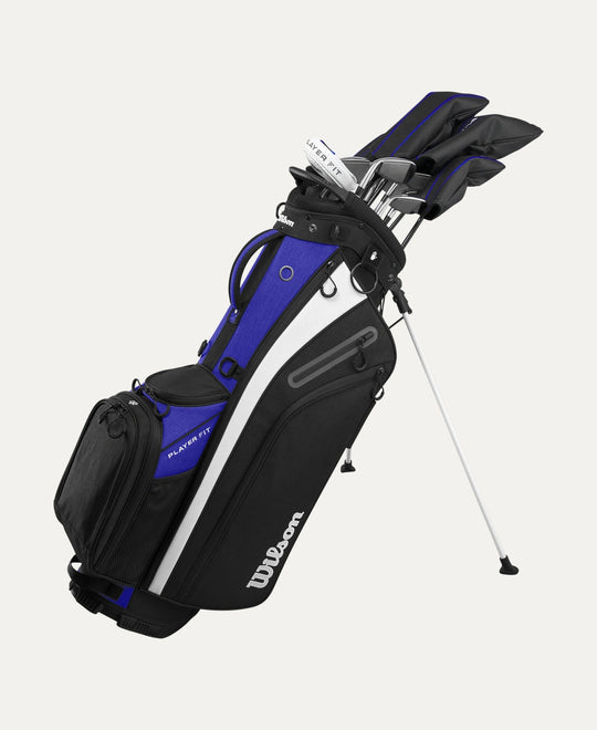 Wilson Staff Men's PlayerFit™ Steel Complete Set + Kantobägi