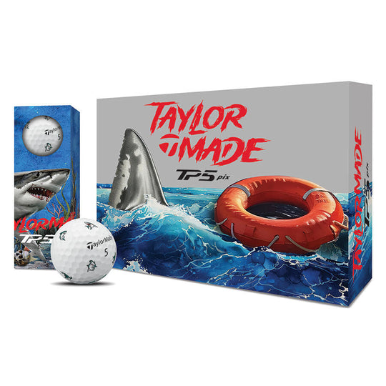 TaylorMade TP5 Pix Special Edition Sharks