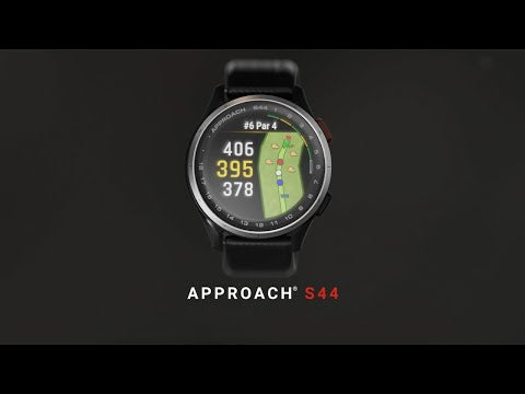 Garmin Approach S44 Musta