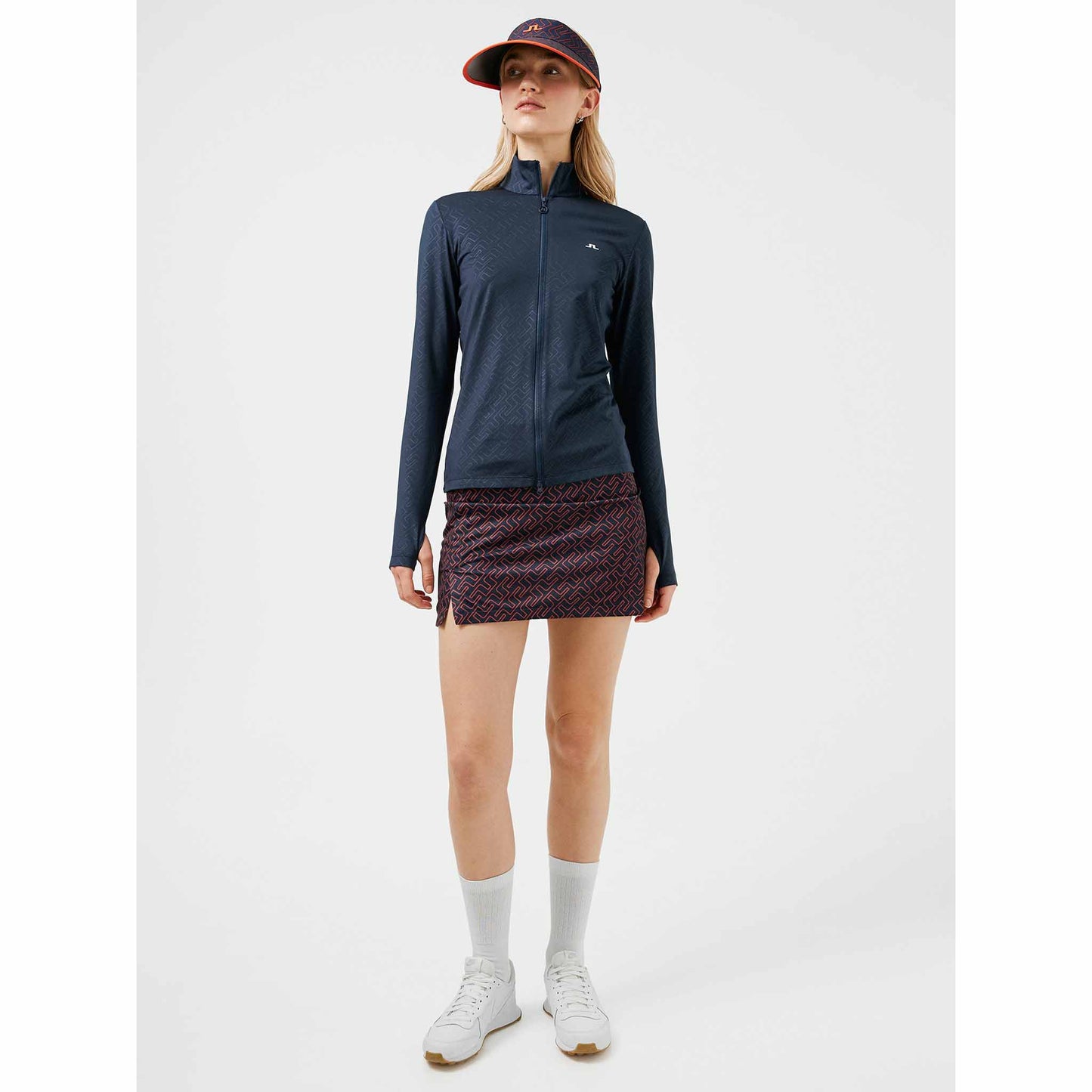 J Lindeberg Amelie Print Golf Skirt