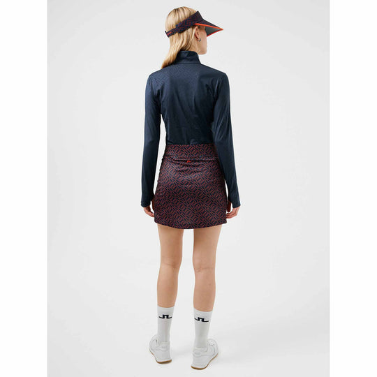 J Lindeberg Amelie Print Golf Skirt